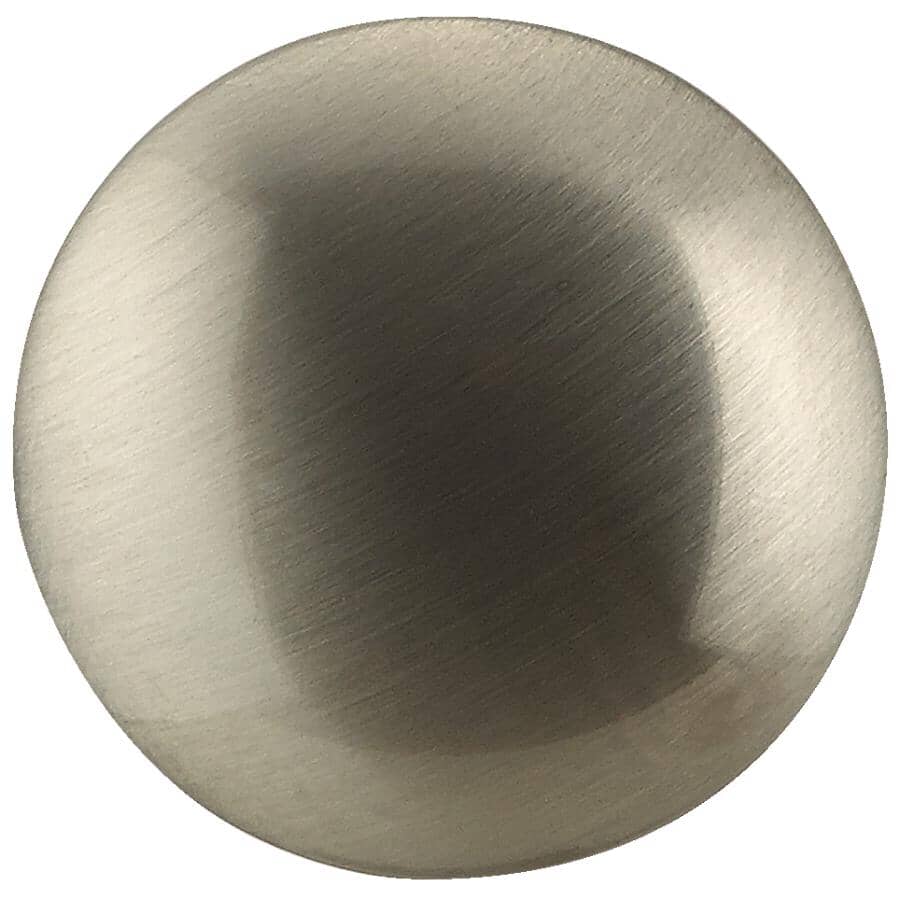 1-3/16" Contemporary Cabinet Knob - Brushed Nickel