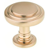 1-5/16" Traditional Cabinet Knob - Champagne Bronze