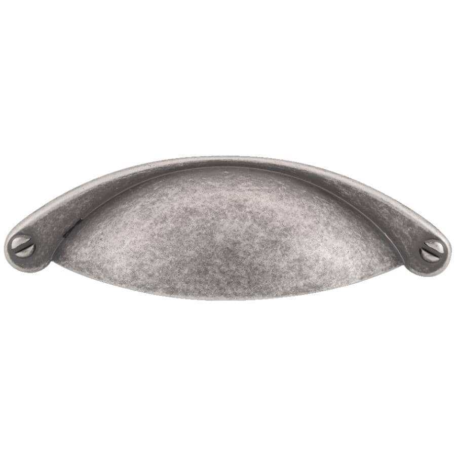 2-17/32" Traditional Cabinet Pull - Pewter