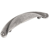 2-17/32" Traditional Cabinet Pull - Pewter