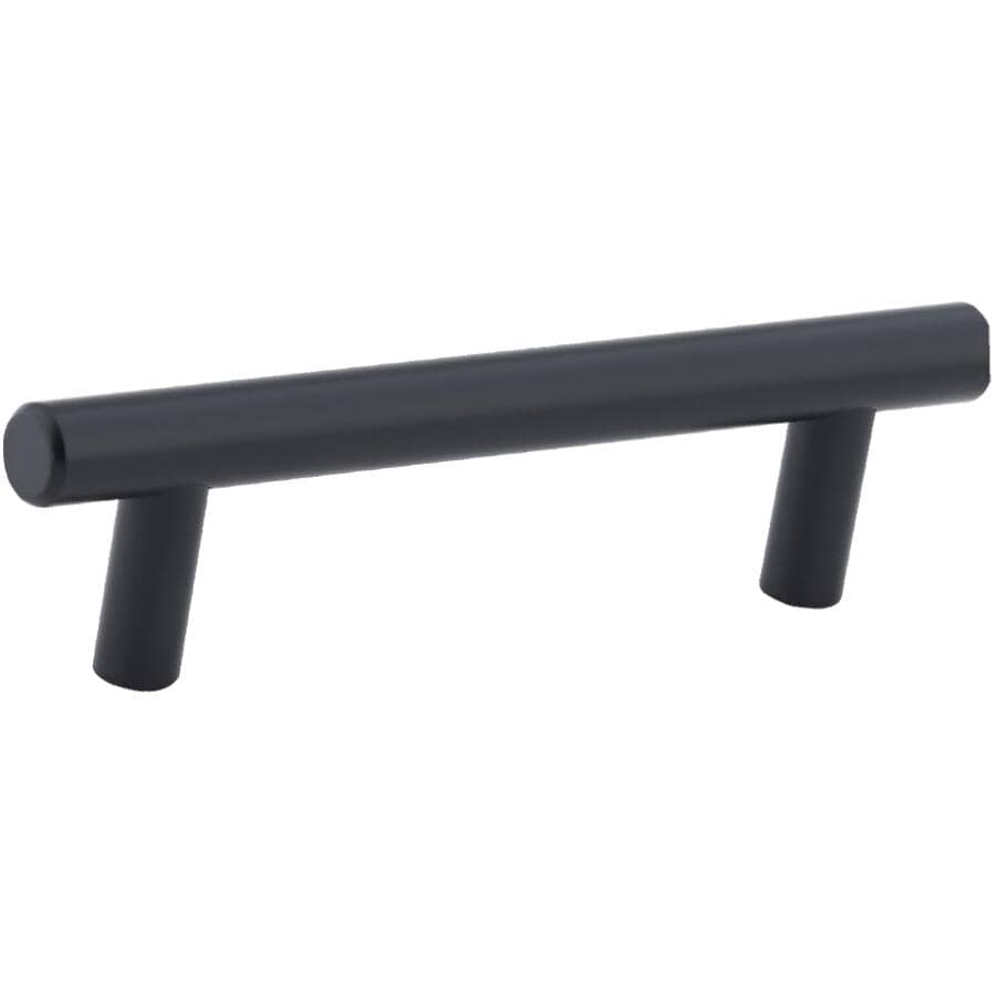 3-25/32" Contemporary Cabinet Pull - Matte Black