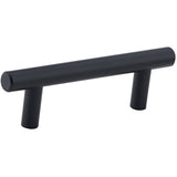 3" Contemporary Cabinet Pull - Matte Black