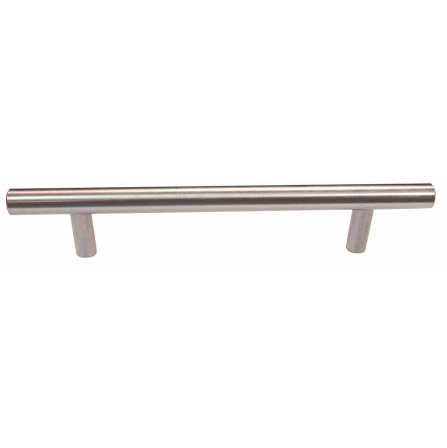 5-1/32" Contemporary Cabinet Pull - Brushed Nickel