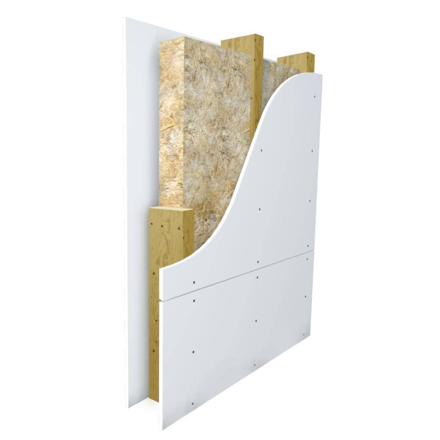 3" x 23" Safe n' Sound Wood Stud Insulation, covers 60.1 sq. ft.