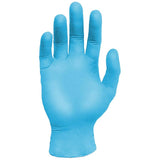 100 Pack Medium NE1 Sky Blue Nitrile Examination Gloves