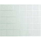 Decorative Privacy Cling Window Film - Grid, 17.78" x 78"