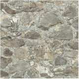 Weathered Stone Peel & Stick Wallpaper - 20.5" x 16.5'