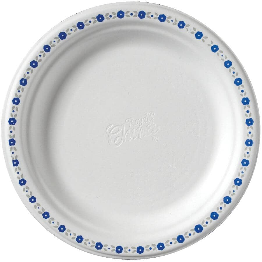 Disposable Paper Dessert Plates - 125 Pack