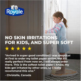 2 Ply Mega Plus Velour Toilet Paper - 284 Sheets, 12 Rolls