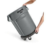 Brute Garbage Can Dolly - Black