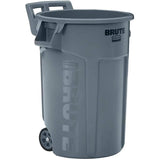 Brute Wheeled Garbage Can - Grey, 166 L
