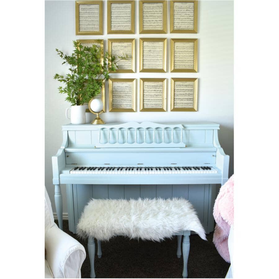 Chalked Ultra Matte Paint - Serenity Blue, 887 ml