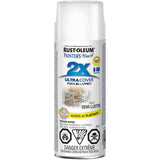 Painter's Touch 2X Ultra Cover Spray Paint - Semi-Gloss White, 340 g