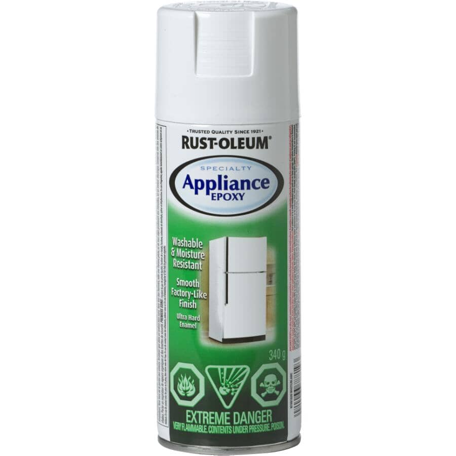 Specialty Appliance Epoxy Spray Paint - Gloss White, 340 g