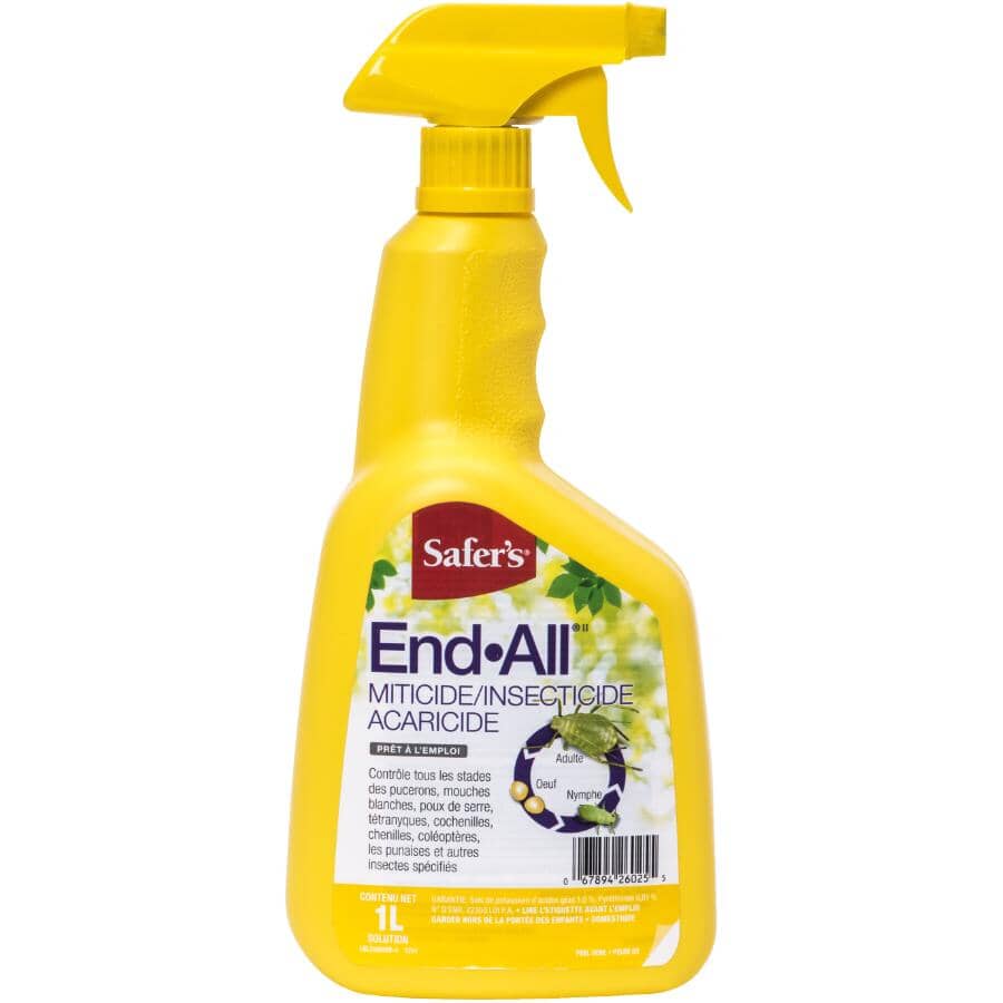 End-All Miticide / Insecticide / Acaricide Ready-to-Use Spray - 1 L