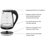 Cordless Glass Kettle - 1100W, 1.5 L