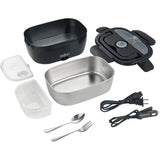 Electric Lunch Box - Black, 1.5 L