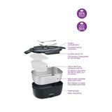 Electric Lunch Box - Black, 1.5 L