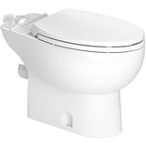 4.8 L Sanibest Pro Elongated Toilet - with Pump, 16.75" Accessible Height, White