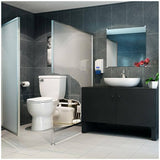 4.8 L Sanibest Pro Elongated Toilet - with Pump, 16.75" Accessible Height, White