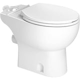 4.8 L Saniplus Round Toilet - with Pump, 16.75" Accessible Height, White
