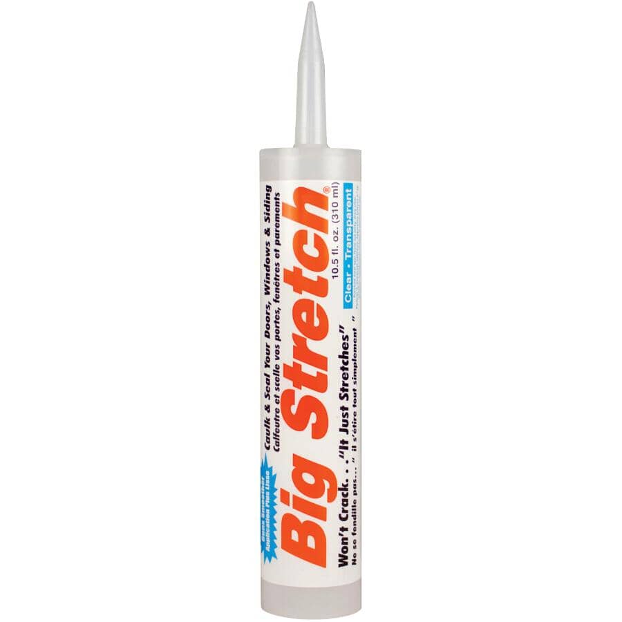 Big Stretch All Purpose Acrylic Caulking - Clear, 310 ml
