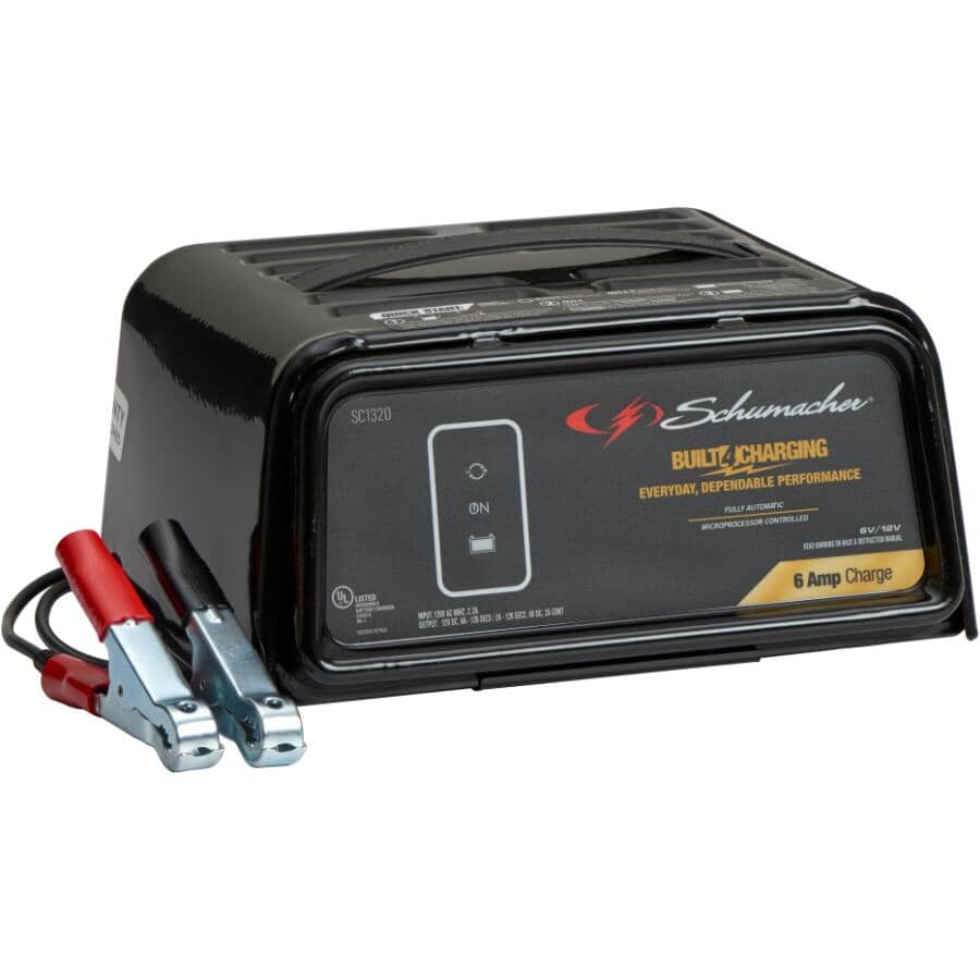 2/6 Amp 6/12V Battery Charger