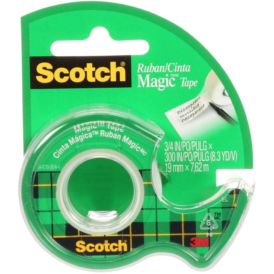 Magic Tape - Transparent, 19 mm x 7.6 m