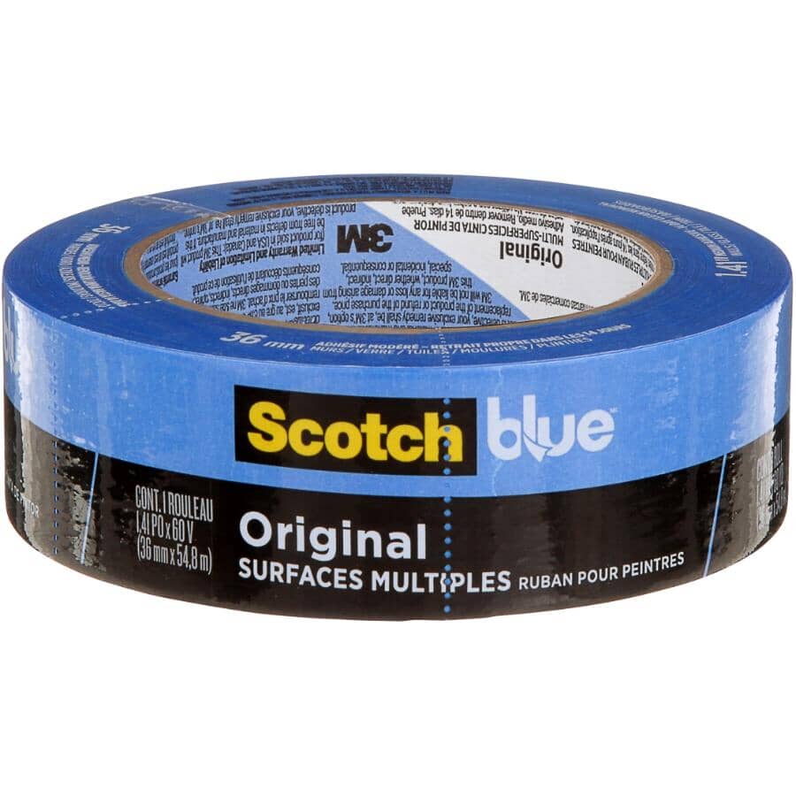 Original Multi-Surface Blue Painter's Tape - 36 mm x 54.8 m