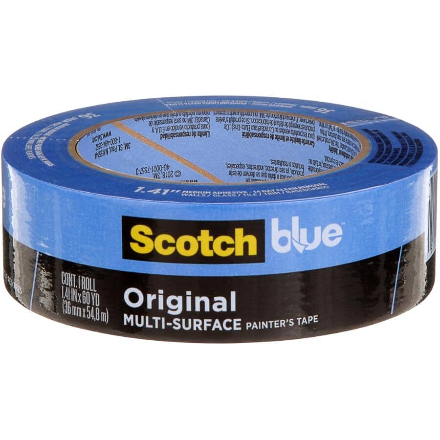 Original Multi-Surface Blue Painter's Tape - 36 mm x 54.8 m