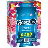 2 Ply Facial Tissue - 100 Sheets, 6 Boxes