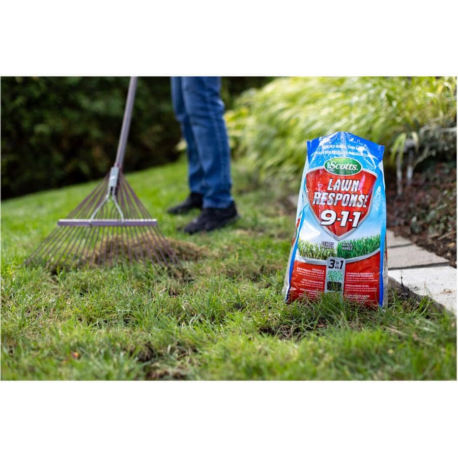 Lawn Response 9-1-1 Grass Seed & Fertilizer - 8 kg