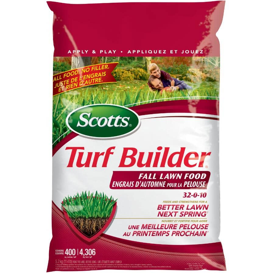 Turf Builder Fall Lawn Food - Covers 400 sq. m. + 32-0-10