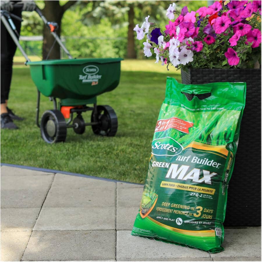 Turf Builder Green Max 2 in 1 Lawn Fertilizer (27-0-2) - 5.7 kg