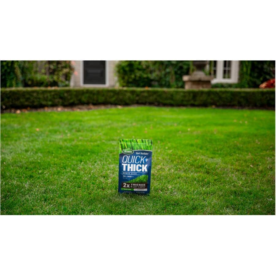 Turf Builder Quick+Thick Grass Seed - Sun and Shade Mix, 1.2 kg