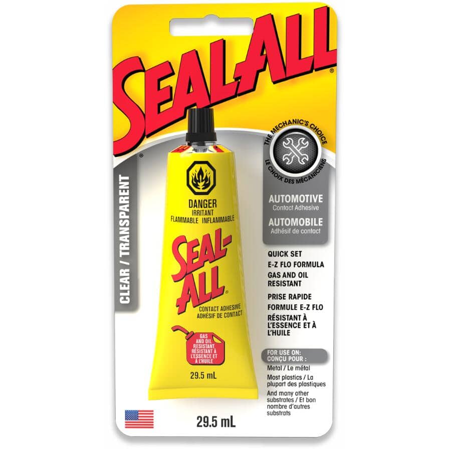 Automotive Contact Adhesive & Sealant - Clear, 29.5 ml