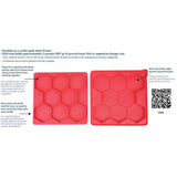 Burger Master Burger Press & Freezer Container - 8 Pc