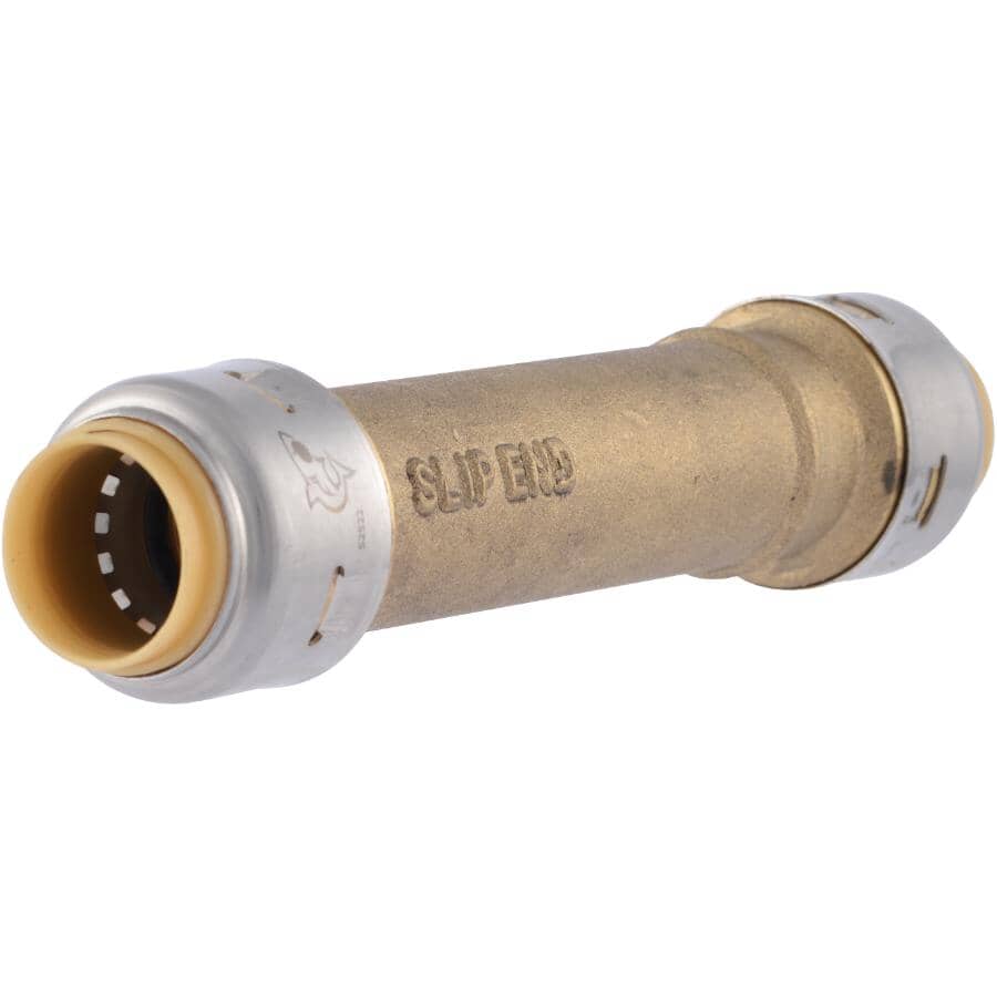 1/2" Brass Slip Coupling
