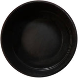 1" Black Plastic Furniture Leg Tips - 4 Pack