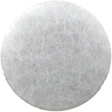 3/8" Medium Duty Felt Pads - White, 75 Pack