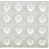 3/8" Vinyl Furniture Pads - Clear, 16 Pack