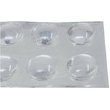 3/8" Vinyl Furniture Pads - Clear, 16 Pack