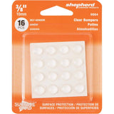 3/8" Vinyl Furniture Pads - Clear, 16 Pack
