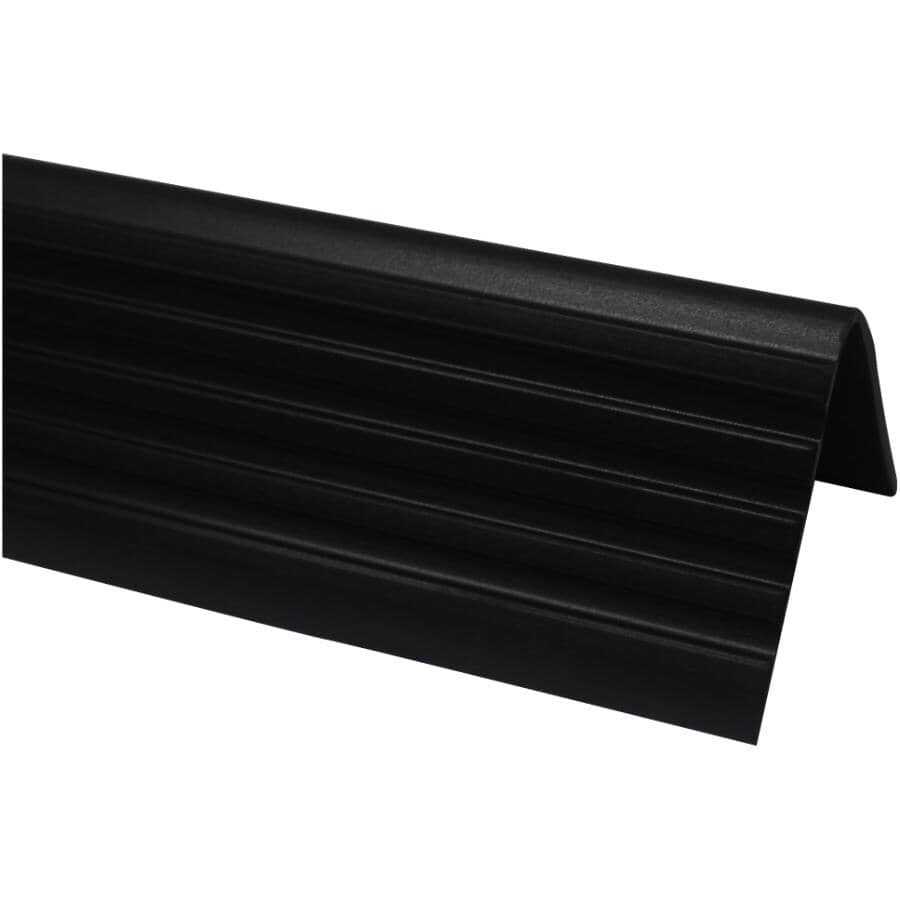 3' Black Stair Nose Moulding
