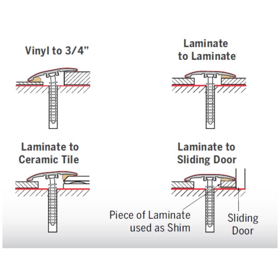 Sweater 2-In-1 Laminate Moulding - 72"