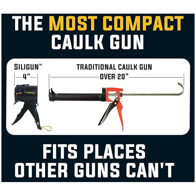 Compact Caulking Gun - 4"