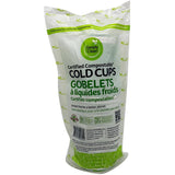 Compostable Cold Beverage Cups - Green, 12 oz, 20 Pack