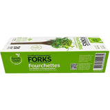 Compostable Forks - Brown, 24 Pack