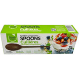 Compostable Spoons - Brown, 24 Pack