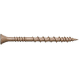 1000 Pack #10 x 2-1/2" Tan Star Drive Strip Wood Deck Screws